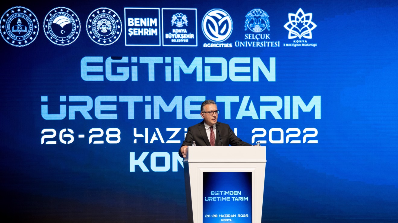 Konya’da ‘Eğitimden Üretime Tarım Çalıştayı’